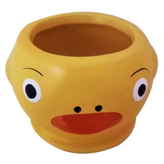 Vaso para flores Patinho 7x7cm